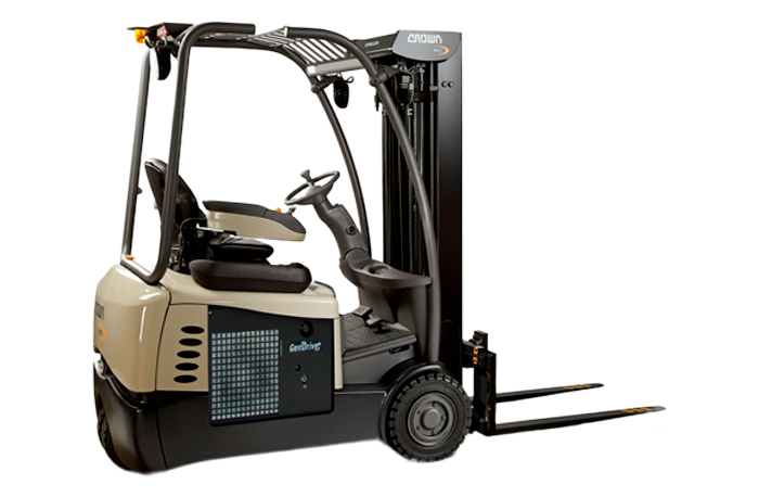 Электрический погрузчик, трехопорный, модель CROWN SC3210